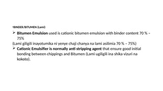 Surface Dressing using Bitumen Emulsion Technology | PPTX