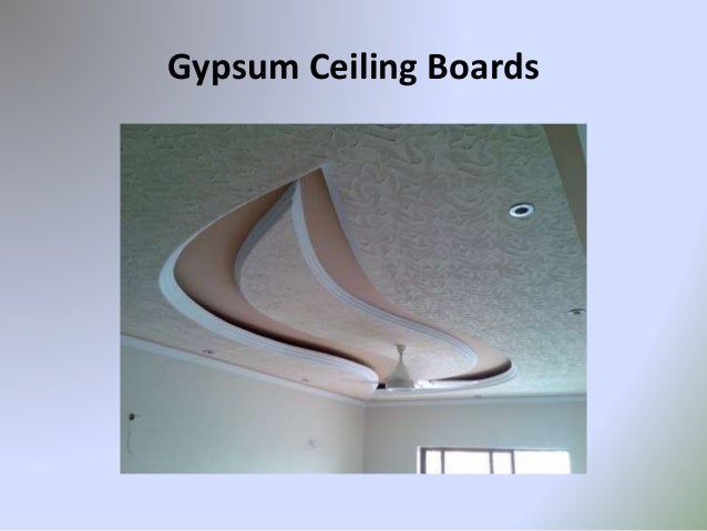 Gypsum Board Internal Finish