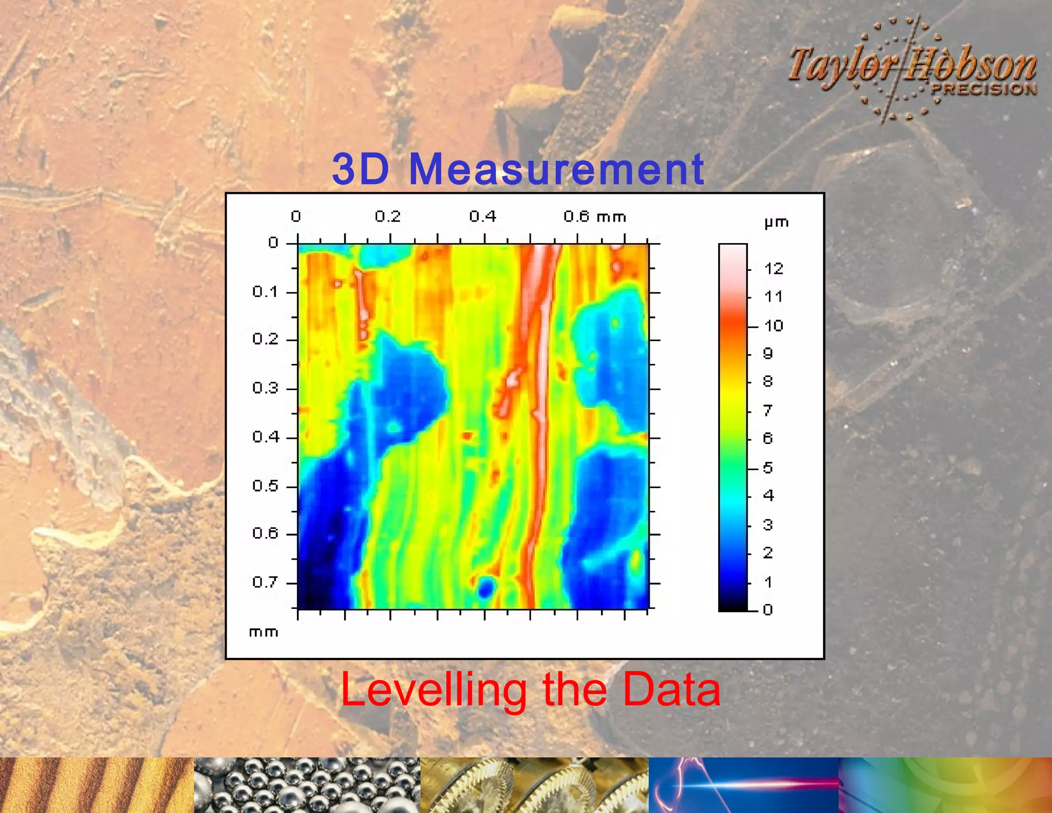 3D Measurement

Levelling the Data

 