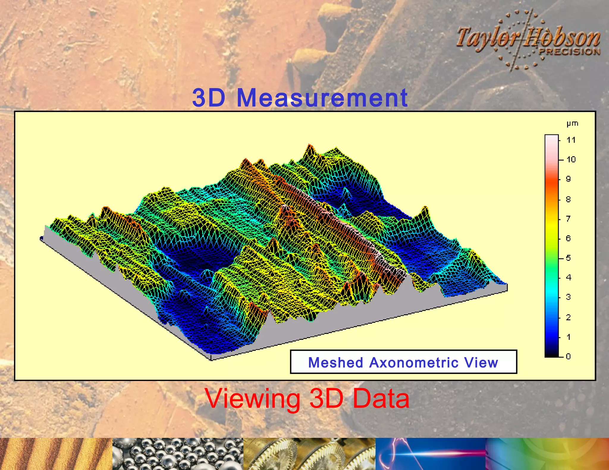 3D Measurement

Meshed Axonometric View

Viewing 3D Data

 