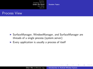 Introduction to Android Window System | PDF