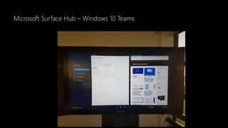 Surface hub modern device management | PPTX