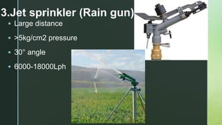Surface irrigation methods Telugu ppt | PPTX