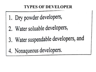 TYPES OF DEVELOPER
 