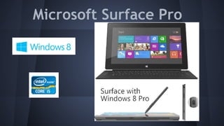 Microsoft Surface Pro

 