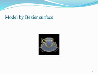 Model by Bezier surface
11
 