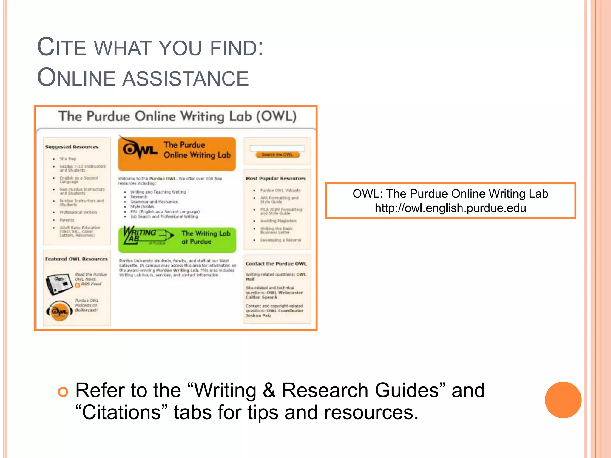 USE DATABASES TO FIND PERIODICAL ARTICLES:
FACETS: LIMIT YOUR RESULTS
 