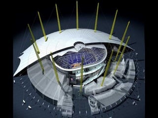 Beijing National
Stadium, 2008,
Herzog and De
Meuron Arch, Arup
Eng
 