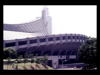Ice Hokey Rink, Yale University, 1959, Eero Saarinen Arch, Fred N. Severud Struct. E.
 
