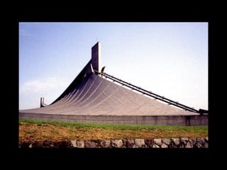 Ice Rink Roof, Munich, 1984, Architect Ackermann und
Partner, Schlaich Bergermann Struct. Eng
 