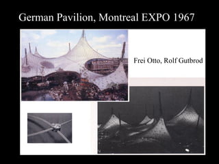 San Diego Convention Center Roof, 1990,
Arthur Erickson Arch, Horst Berger
consultant for fabric roof
 