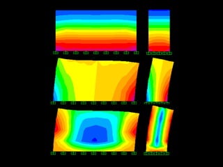 30'
12'
10' 10' 10'
Pu= 500 k
R = 500 k R = 500 k
θ = 47.20
z=0.9h=10.8'
Hcu
Htu
Pu= 500 k
D
u
Du
strut: Hcu
tie: Htu
wd
wh
Mu
a. b.
EXAMPLE 12.3 Deep Beam; Flexural
Stress S11
 