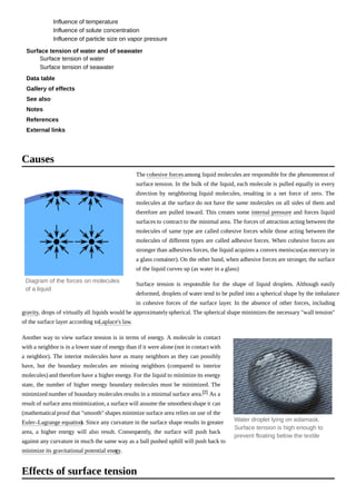Surface tension | PDF