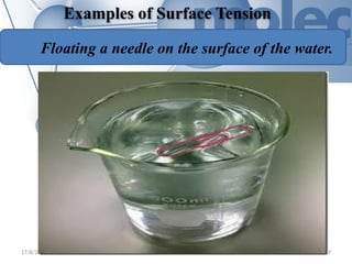 SURFACE TENSION and its application in our daily life.ppt