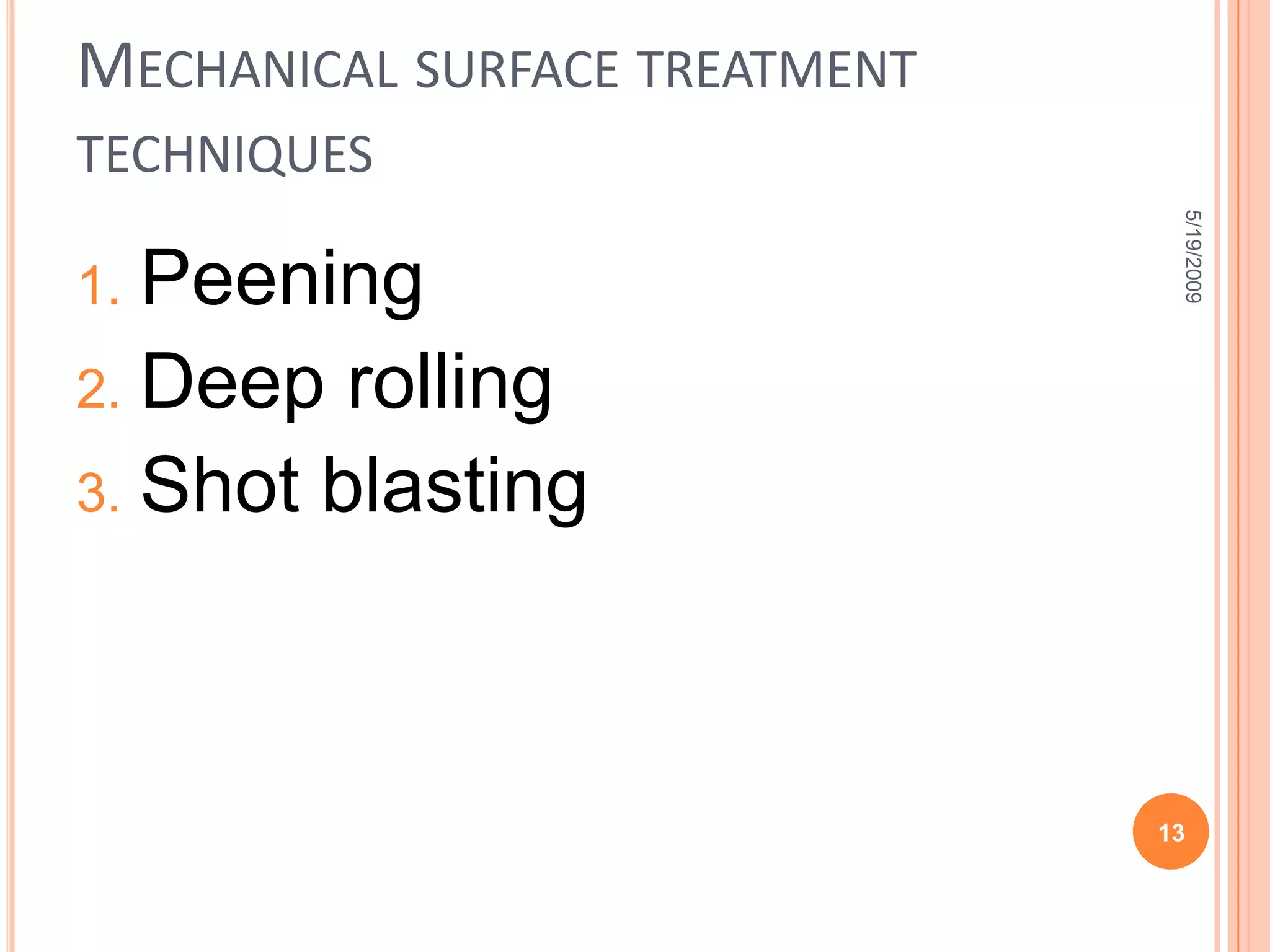 Improve electrical conductivity 