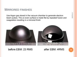 Electron Beam TechniqueBy :Mohamed Samir Ahmed Assem