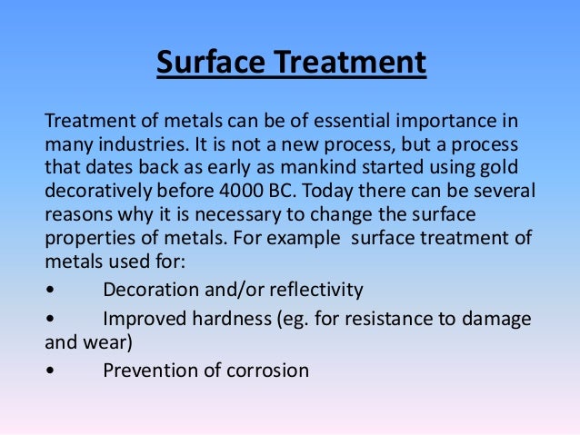 surface-treatment