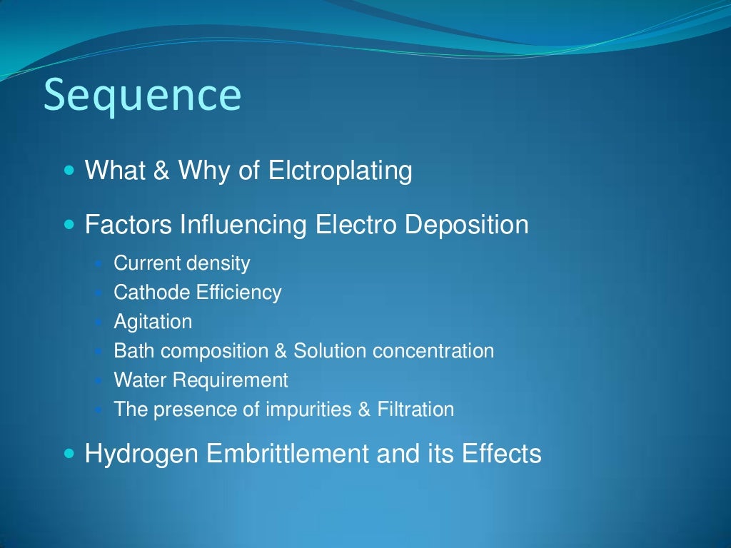Surface treatment plating process