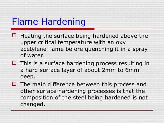 Surface Treatments