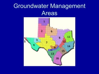 Groundwater Management
Areas
 