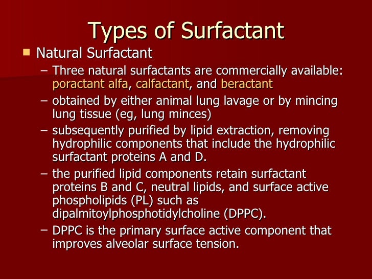 Surfactant