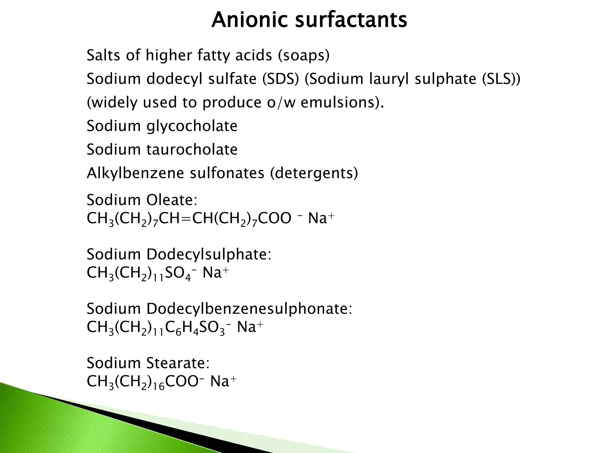 Surfactants | PPTX