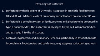 Newborn Respiratory Distress Syndrome Surfactant therapy.pptx