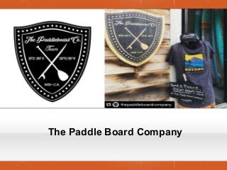 The Paddle Board Company
 