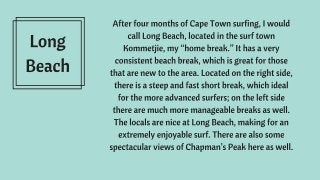 Favorite Surfing Spots In Cape Town