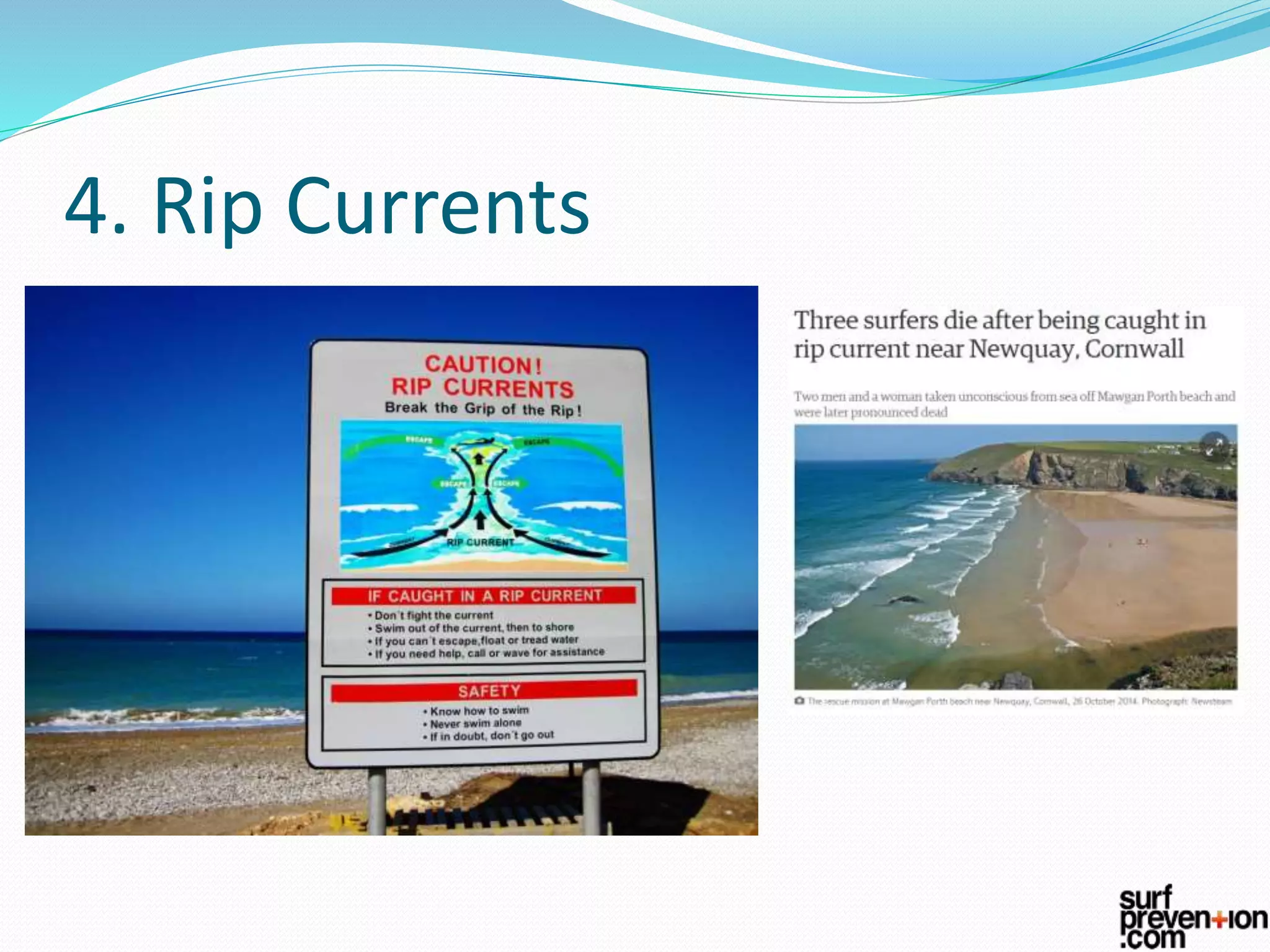 4. Rip Currents
 