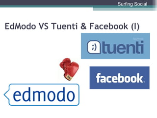 EdModo VS Tuenti  &  Facebook (I) Surfing Social 