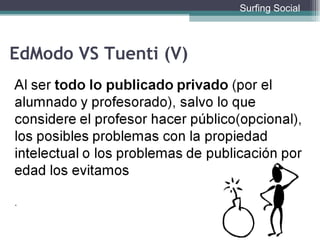 EdModo VS Tuenti (V) Surfing Social 