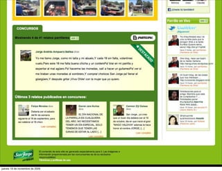 EX
                                                                        PE
                                                                             RI
                                                       Debe funcionar en
                                                                                  EN
                                                       Multi-plataforma




                                                                                   CI
                                                                                       AS
                             Experiencias multi plataforma




jueves 19 de noviembre de 2009
 