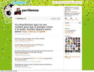 EX
                                                                        PE
                                                                             RI
                                                       Debe funcionar en
                                                                                  EN
                                                       Multi-plataforma




                                                                                   CI
                                                                                       AS
                             Experiencias multi plataforma




jueves 19 de noviembre de 2009
 