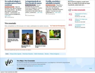 Conversación entrega nuevos insights


                                                Levantar nuevos
                                                insight




                                                                   ÓN
                                                                  SACI
                                                              VER
                                                              N
                                                           CO
jueves 19 de noviembre de 2009
 