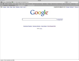 Nuevos consumidores




jueves 19 de noviembre de 2009
 