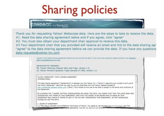 Privacy solutions
1.Privacy as conﬁdentiality
  Information services that minimizing, secure or
  anonymize the collected information




                          12
 