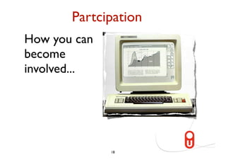 Data Quality / Standard
CAM -
Contextualized
Attention Metadata


https://
sites.google.com/site/
camschema/




                         15
 