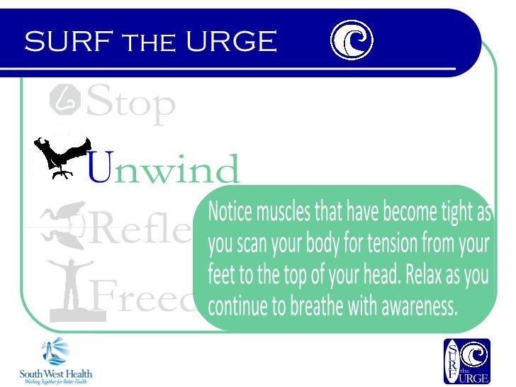 SURF the URGE Mindfulness Recovery Tools