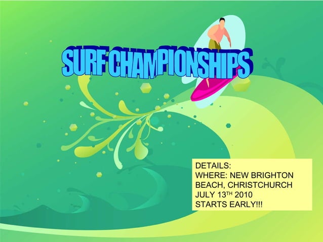 Surf powerpoint | PPT
