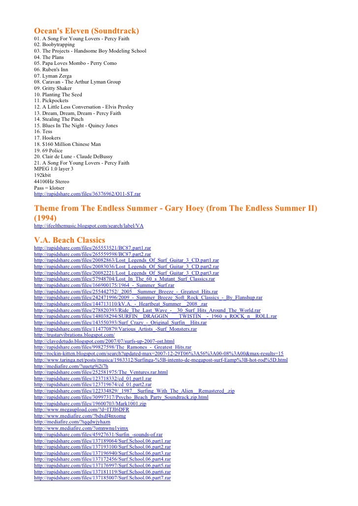 Trashmen surfin bird rapidshare files download Trashmen surfin bird rapidshare files download