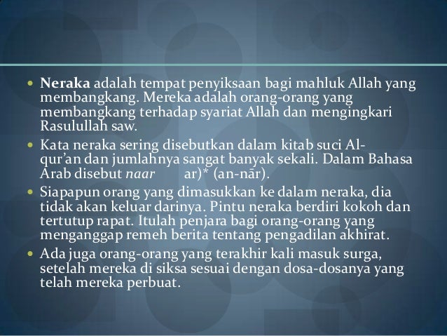 Surga Dan Neraka 2