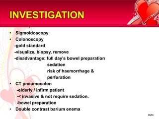 Auscultation  - hyperactive bowel sound.LYMPH NODESABDOMENCNS43/81