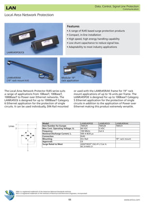 Surge protection erico 2012 | PDF