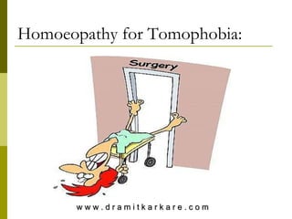 Homeopathy in surgical disorders