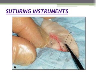 SUTURING INSTRUMENTS
 