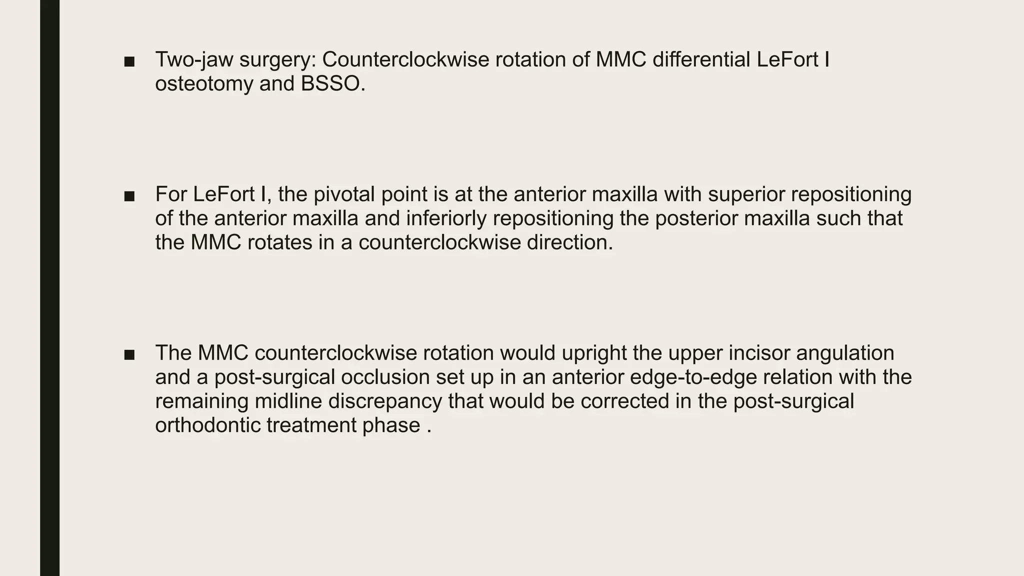 Surgery first orthognathic approach | PPTX
