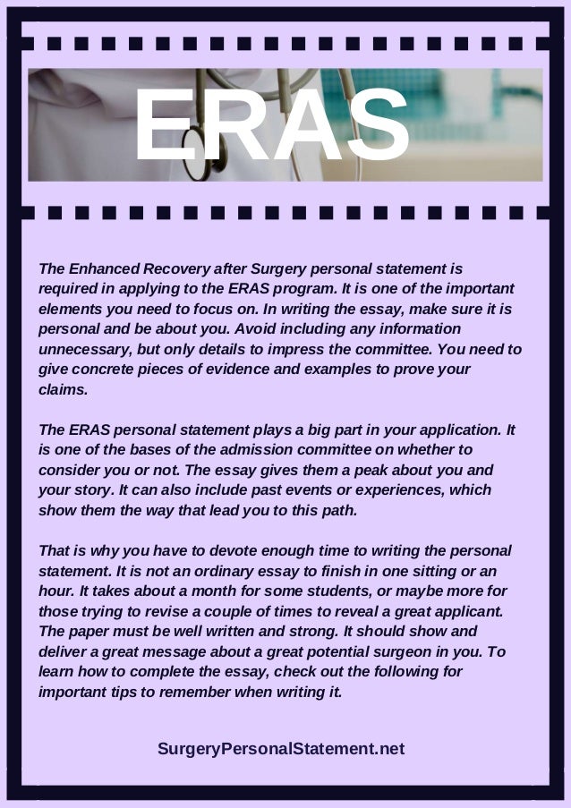 Examples of strong personal statements image