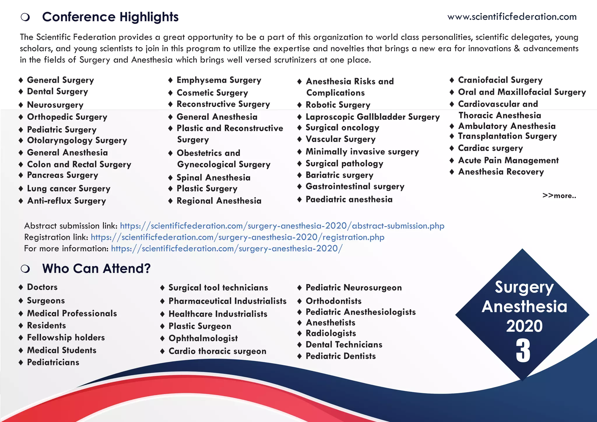 5th World Congress on Surgery & Anesthesia PPT