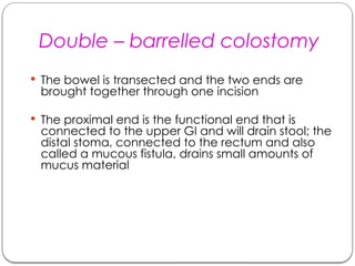surgery COLOSTOMY GENERAL SURGERY PPT... | PPTX